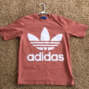 Adidas oversized tee - pink XS